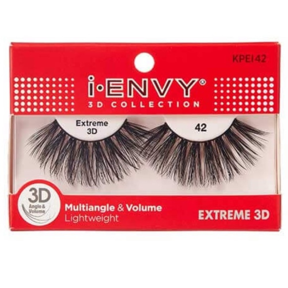 ❤️‍🔥10/$30❤️‍🔥iEnvy Glam 3D Lashes by Kiss - KPEI42